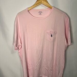 Polo by Ralph Lauren Light Pink Short Sleeve Tee
